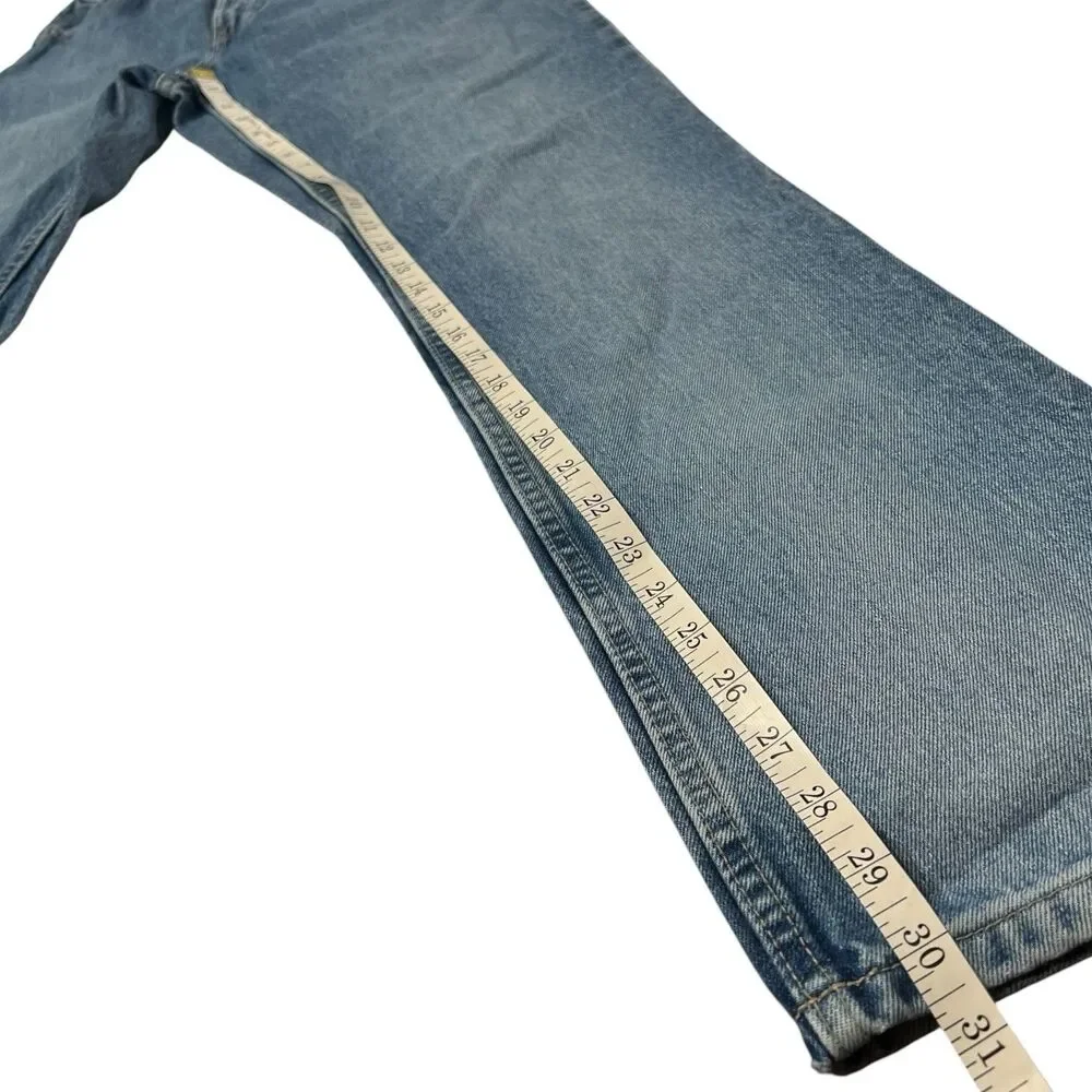 Y2K Bootcut Jeans Size 4 Straight Leg 100% Cotton Vintage Denim Effortless Fit